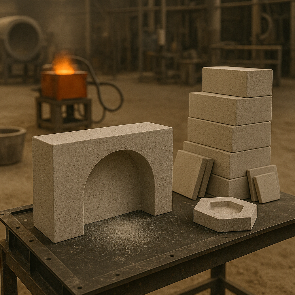 Precast Refractory Manufacturing